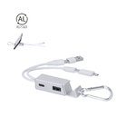 Port USB Chargeur Leony ARGENT