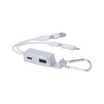 Port USB Chargeur Leony ARGENT