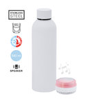 Insulated Bottle Speaker Meflex WHITE
