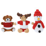 Porte-Clés Peluche Cardix BONHOMME DE NEIGE