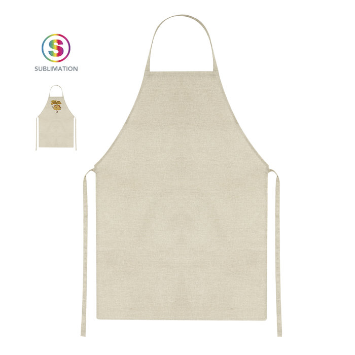Tablier Sublimation Zyriel NATURELLE