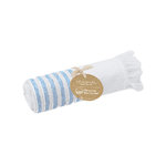 Paréo Serviette Tirling BLEU CLAIR