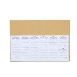 Planificateur Hebdomadaire Isan NATURELLE